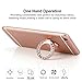 HIGH CLASSIC Cell Phone Ring Holder 360°Rotation and 180°Flip Universal Ring Holder Grip Kickstand Mount Finger Phone Ring for All Smartphones and Devices