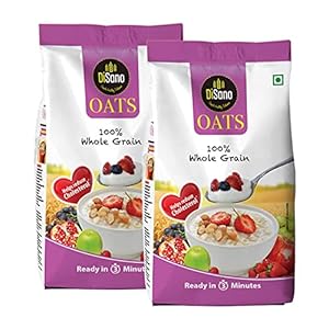 Disano Oats, 100% wholegrain, Pouch 2 kg