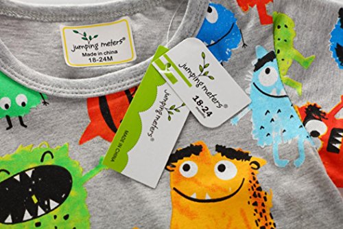 image for Leedford Baby Toddler Kids Boys Girls T-Shirt Classic Short-Sleeve Car