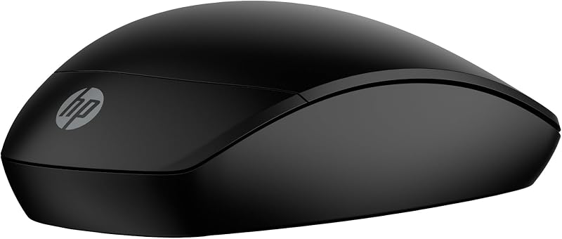 Rato sem fios 230 Slim, ligação USB-A a 2,4 GHz, Multi-dispositivo, até 1600 DPI, autonomia até 18 meses, Sensor Ótico, 3 Botões, Windows 10, 11 e macOS, Preto
