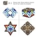 Magic Star Cube,SHONCO Infinity Cube Stacking Transforming Geometric Puzzle Building Blocks Cube 3D Assembly Fidget Stress Anxiety Relief Educational Toys for Kids and Adults
