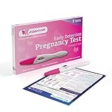 Early Detection Pregnancy Midstream Tests (5 Tests) - up to 6 days early! PINK