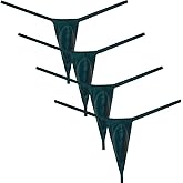 OROCOJUCO Sexy Men's Bulge Thong Underwear Shiny G-String Hipster Tangas Micro T-back