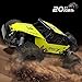 KingPow 2WD Rc Car 2.4GHz Radio Remote Control Truck 1:16 Electric Rock Crawler Control Cars Off Road High Speed 25KM/h-Yellow