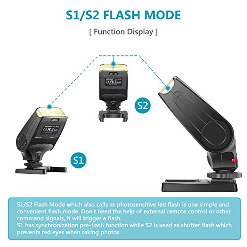 Neewer NW320 Mini TTL Speedlite Flash Automatic Flash Compatible with