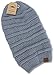 Tough Headwear Slouchy Beanie Hats for Men Women - Beanies Hats Men Women - Loose Beanie - Oversized Slouchy Beanies Light Gray
