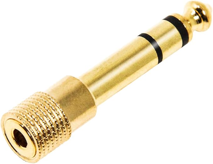 Piano Adapter, 1/4'' Male to 3.5mm 1/8'' Female Stereo