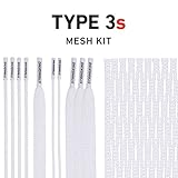 String King StringKing Type 3s Semi-soft Lacrosse Mesh Kit with Mesh & Strings (Assorted Colors)