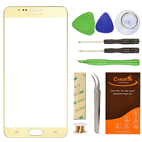 Samsung galaxy note 5 screen glass lens replacement, cr…