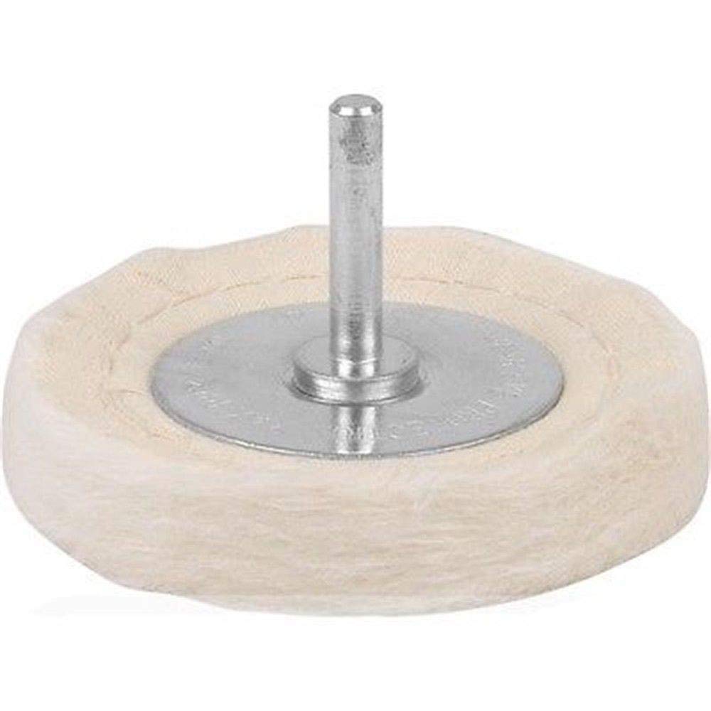 Polishing Wheel, Cotton Buffing Wheel Pad Mop for Metal Aluminum/Steel/Chrome/Alloy Wood Plastic Glass Ceramic, Cone/Column/Dome/Disc Drill Buffer Attachment with 4" Shank