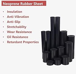 Neoprene Rubber Sheet Solid Rubber Strips Roll