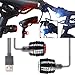 Magnus Innovation Bold 360 Bike Light Kit, Super Bright USB Combo Light Set Runs for 16 Hours, Fits All Mountain Bikes, Road Bicycle, Backpacks, Waterproof & Install in Seconds