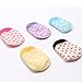 Yaobaby 5 Pairs 8-24 Months Baby Girl Toddler Anti Slip Skid foot Socks + Gift Card + Hair rope, Stripes No-Show Crew Boat Socks Footsocks sneakers, 12-14cm
