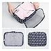 LANGRIA Foldable Packing Cubes Set for Travel Luggage Suitcase Bag Organizers for Underwear Shirts Trousers Toiletry for Business Trips Backpackers Adults and Kids