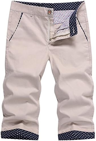 Onin 2017 Summer New Style Pants Men's Thin Section Slim Men's 7 Points Shorts,Bei Bai,31