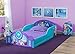 Disney Frozen Sleep and Play Toddler Bed with Attached Guardrails by Delta Children