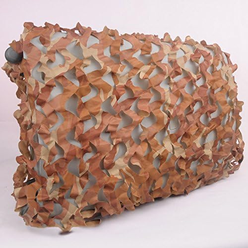 Weiquanji Car Cover Net Desert Camouflage Netting, Swming Pool Camo Net Blinds Great For Sunshade Camping Shooting Hunting Car Covering Net 1.5x3 meter(4.92x9.84Ft)
