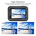 [6pcs] Deyard Upgraded Screen Protector for GoPro Hero 7(Black Only)/ Hero 5/Hero 6/2018, Ultra Clear Tempered Glass Screen Protector + Tempered Glass Lens Protector + Lens Cap Cover Accessories