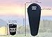 Self Inflating Sleeping Pad for Camping Backpacking Hiking - Premium Camping Pad Lightweight Foam Padding Inflatable and Superior Insulation Great For Camping Outdoors Hiking Thick Outer Skin (Black)