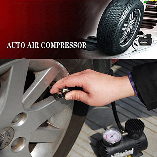  Air pump Clearance , 12v Car Electric Mini Compact Compressor Pump Bike Tyre Air Inflator 300psi New by Little Story Clearance - Thumbnail 3