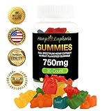 Full Spectrum Hemp Extract - 30 Count 750mg Hemp Oil Fruit Flavored Gummies 25mg each - Depression, Anxiety, Pain, Stress, Insomnia, and Nausea Relief by Hemp Euphoria