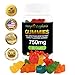Full Spectrum Hemp Extract - 30 Count 750mg Hemp Oil Fruit Flavored Gummies 25mg each - Depression, Anxiety, Pain, Stress, Insomnia, and Nausea Relief by Hemp Euphoria