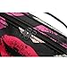 Julyshop Handle Multi-color Kiss Large Cosmetic Bag Travel Makeup Organizer Case Holder