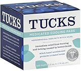 Tucks Medicated Witch hazel hemorrhoidal Pads, 100 Count Pads (Pack of 5)