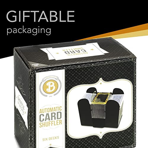 Brybelly Automatic Card Shuffler, The Original 16 Deck Electric