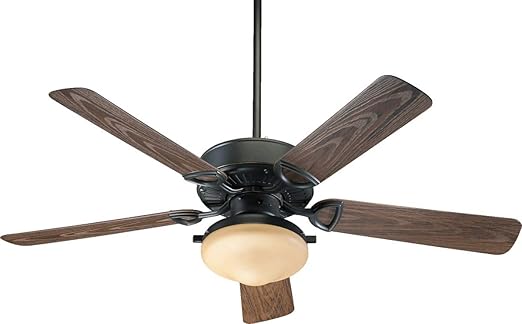 Quorum 1435259395 Estate 52 Patio Ceiling Fan Old World Finish