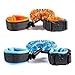 Anti Lost Wrist Link, Dr.Meter 2 Pack Child Safety Wrist Leash, Anti Lost Rope Walking Harness with Key Lock for Kids, Babies Toddlers