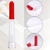 Medo 12 Pieces Silicone Caulking Nozzles with Red Caps Replacement Tool Kit view 4