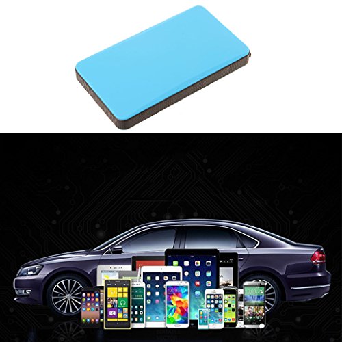 yournameI Car Emergency Power Charger, 12V 20000mAh Multi-Function Car Jump Starter Power Bank Emergency Charger Booster (Blue)