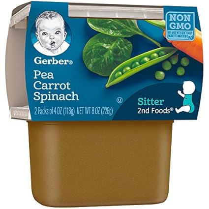 gerber pea carrot spinach
