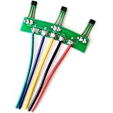 E Bike Hall Sensor, 2 Wheels Electric Vehicles Motor Hall Element with Board Cable Hall Plate Sensor Replacement