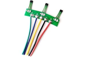 COOKIBLEND E Bike Hall Sensor, 2 Wheels Electric Vehicles Motor Hall Element with Board Cable Hall Plate Sensor Replacement