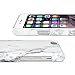 iPhone 6 Plus Case, GMYLE Hard Case Print Crystal for iPhone 6 (5.5 inch Display) - White Marble Pattern Slim Fit Snap On Protective Hard Shell Back Case