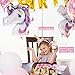 180+ PCS Complete Unicorn Party Supplies & Decorations - Glittery Unicorn Headband | Disposable Tableware Set | 30 Magical Balloons | 24 Pc Unicorn Cupcake Wrappers & Toppers | Party Favors