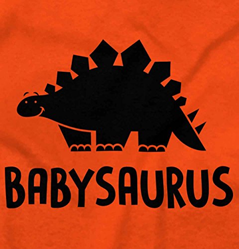 Babysaurus Cute Funny Dinosaur Infant Mommy Daddy T Rex Baby Onesie Bodysuit
