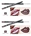 CCbeauty 12Pcs Lip Liner Pencil Set with Sharpener Professional Matte Lip Liner Long Lasting Waterproof Smooth Cosmetics Set of 12 Color