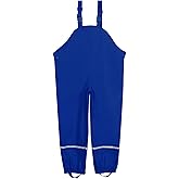 Alla Sim Boys Girls Waterproof Suspender Rain Pants Outdoor Rain Bib