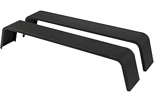 GUDESEN Steel Trailer Twin Axle Tandem Mudguard Wing Gauge Diamond Tread Plate 2pcs