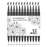 Hethrone Black Marker - Felt Tip Pens Drawing Pens
