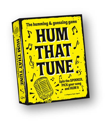 PETERKIN | Hum that Tune! - The Humming & Guessing Party Game | Spin the spinner, pick your song and hum it! | Party Games | For 2-4 Players or Teams | Ages 6+