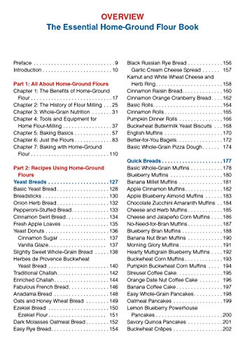 The Essential Home-Ground Flour Book: Learn Complete Milling and Baking Techniques, Includes 100 Delicious Recipes The Essential Home-Ground Flour Book: Learn Complete Milling and Baking Techniques, Includes 100 Delicious Recipes Paperback Spiral-bound