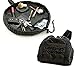 Lay-n-Go Cosmo Cosmetic Bag 20'' Black Travel Organizer Make up Bag for Travel