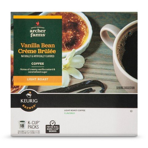 Archer Farms - 18 K-Cup Vanilla Bean Creme Brulee