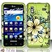 For Samsung Captivate Glide 4g I927 (At&t) Rubberized Design Cover - Hawaiian Flowers