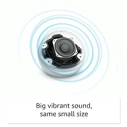 Amazon Echo Dot, Vibrant sounding Alexa