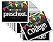 Back to School Signs, 16 Grades Chalkboard First Day of School & Last Day Photo Prop Signs (Primary Pennant Flag for Boys or Girls)